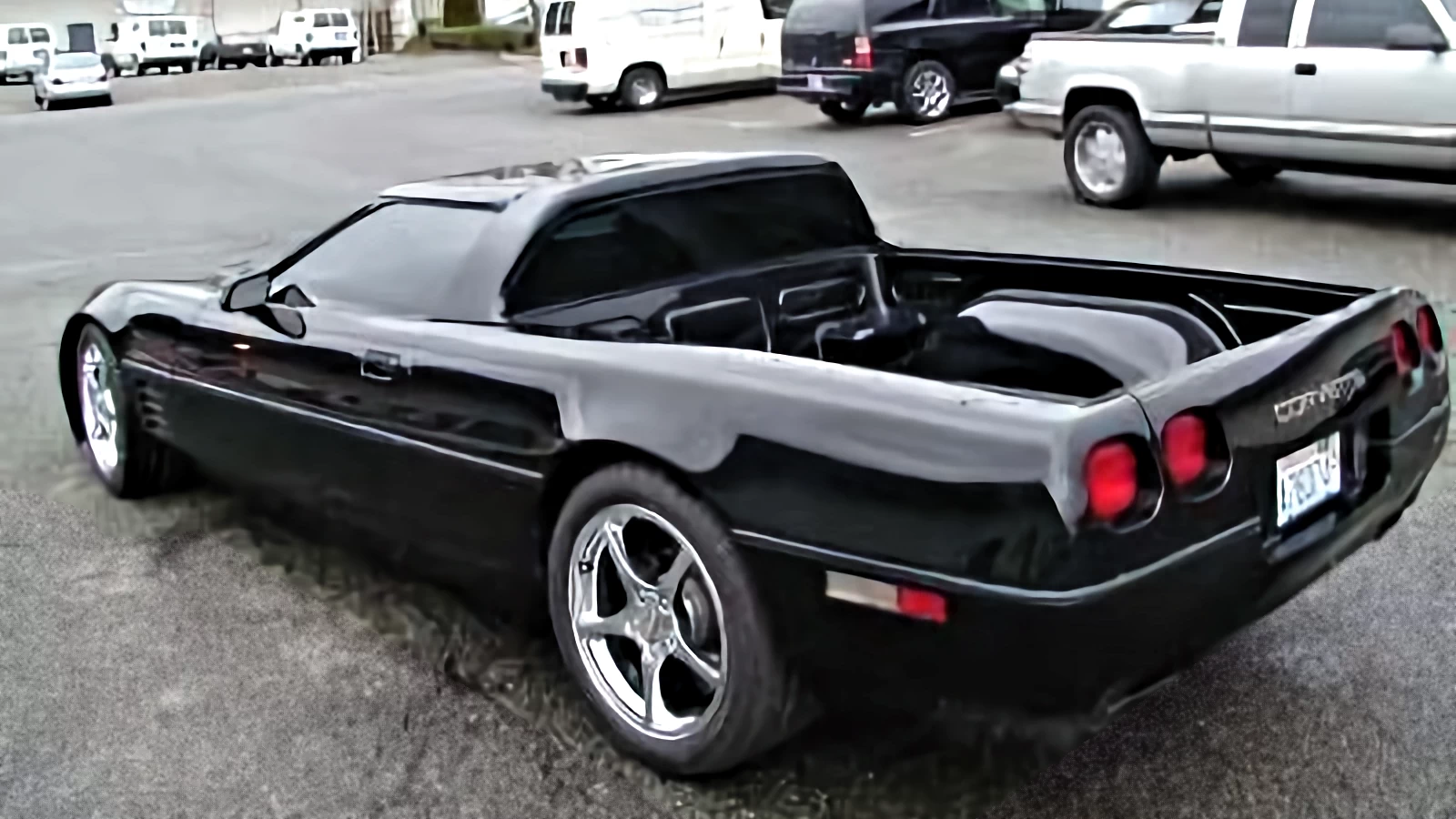 Corvette Generations/C4/C4 Black Truck.webp